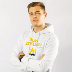 Pulover "GLIH ZAKURU" Bel